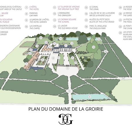 Hotel Du Domaine De La Groirie - Le Mans Trangé Екстериор снимка
