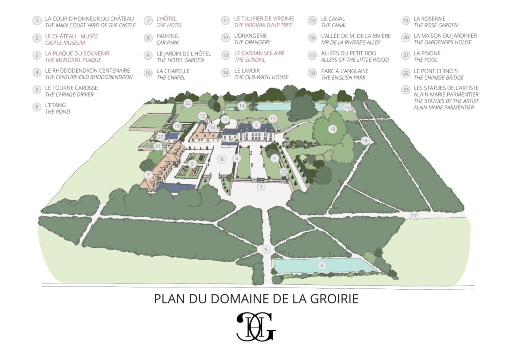 Hotel Du Domaine De La Groirie - Le Mans Trangé Екстериор снимка